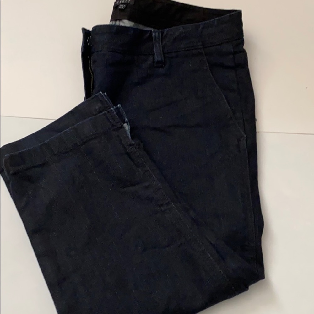 Theory crop jeans